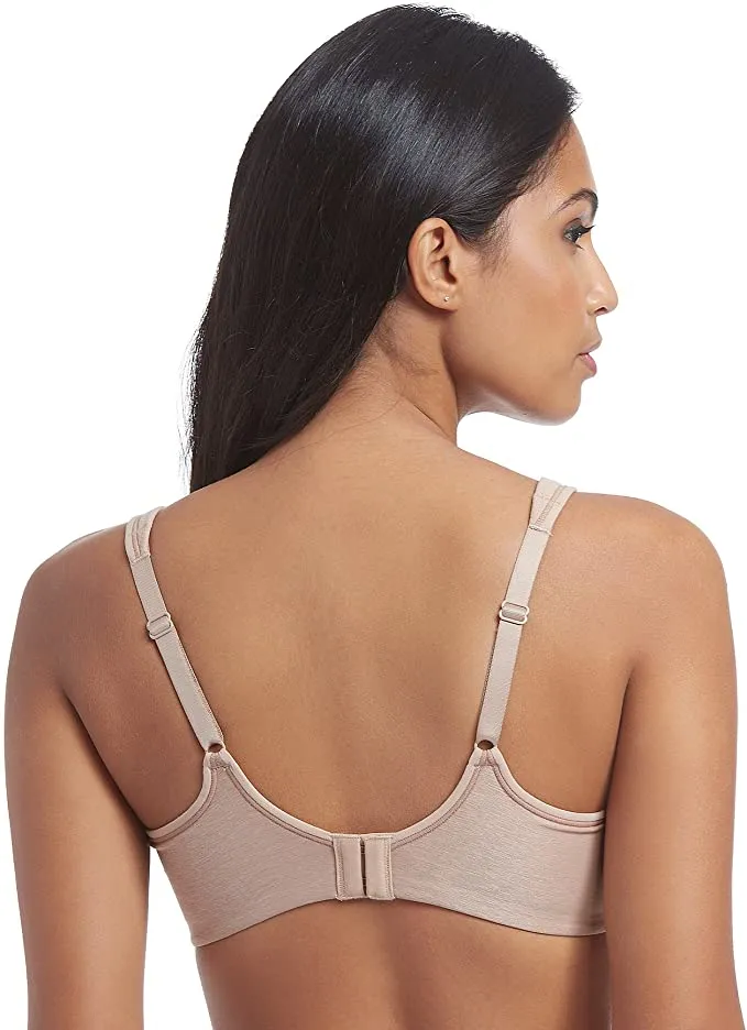 New with tags! Olga Womens Play It Cool Wirefree Contour Bra in Toasted Almond, Sz 38DD!