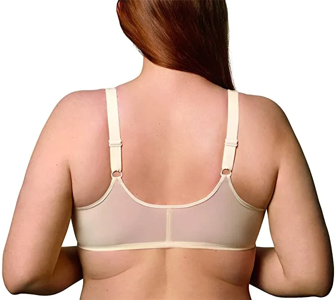 New WonderBra Plus Front Closing Spacer Fabric Bra, Sz 42DDD, also Fits 44DD!