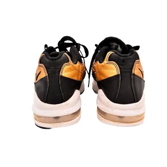 Nike Air Max 95 Black &amp; Gold 905348-032 YOUTH Size 6y