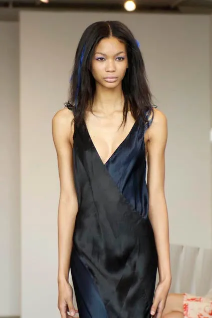 Nina Ricci Resort 2008 by Olivier Theyskens Bias Cut with Feather Detail