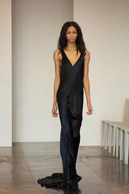 Nina Ricci Resort 2008 by Olivier Theyskens Bias Cut with Feather Detail