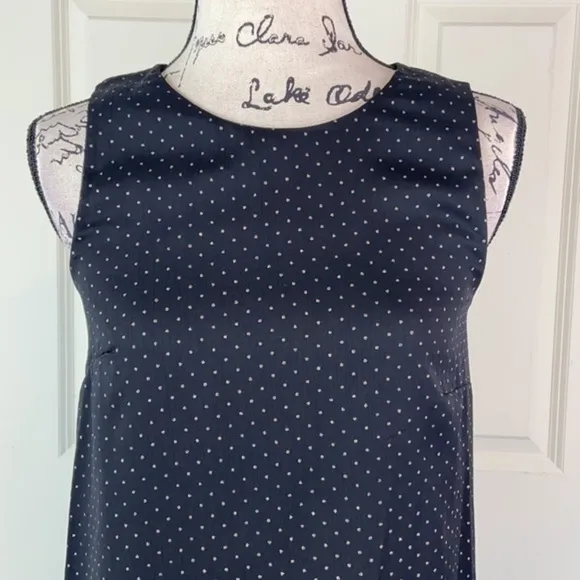 NWT Tommy Hilfiger Dotted Ruffled Hem Dress