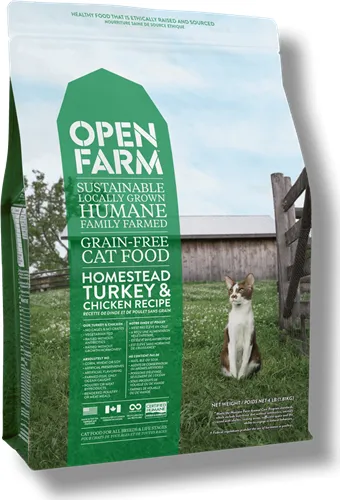 Open Farm Cat Homestead Turkey & Chicken