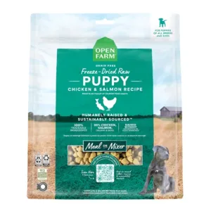 Open Farm Dog Freeze Dried Raw Puppy Chicken & Salmon