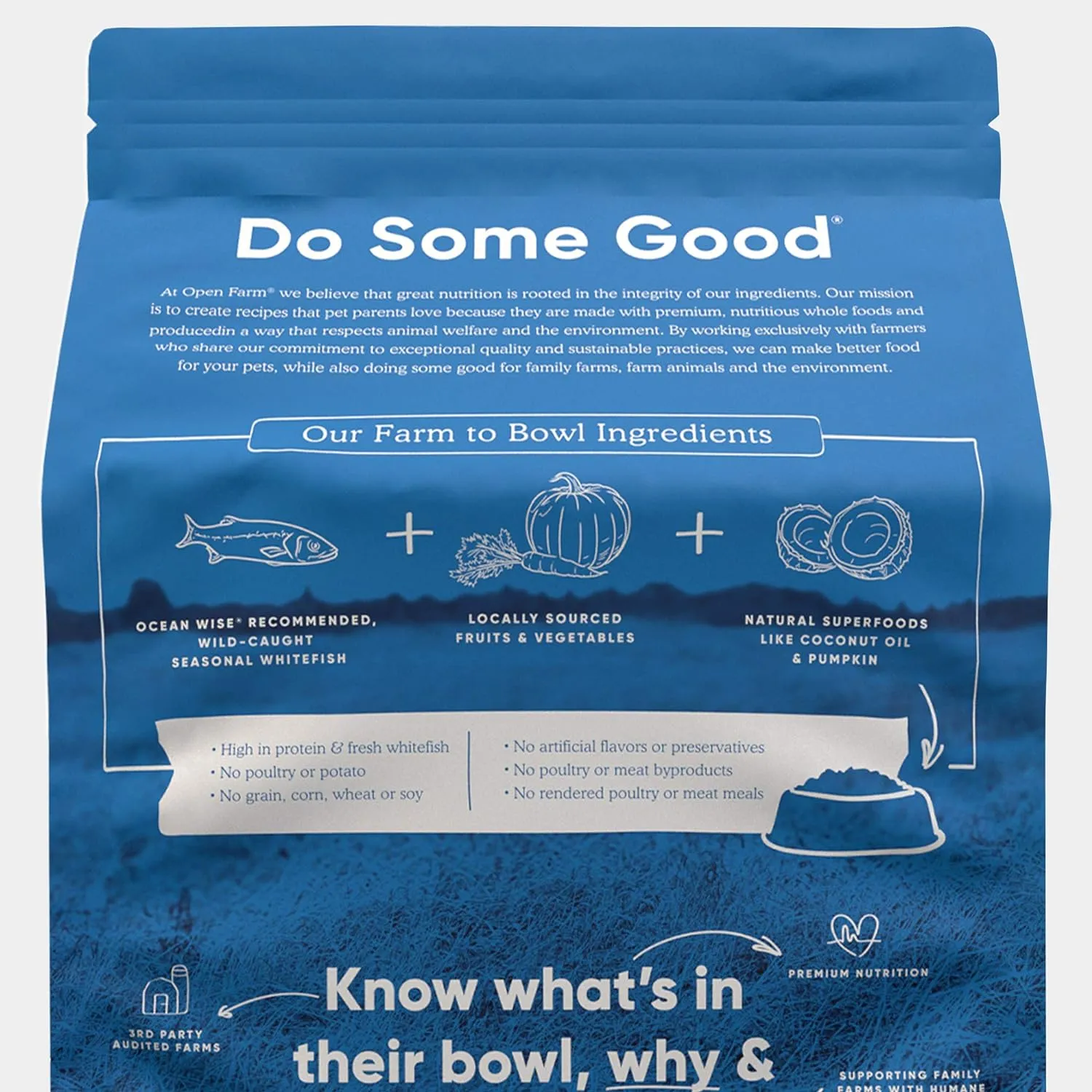 Open Farm Dry Dog Food Whitefish