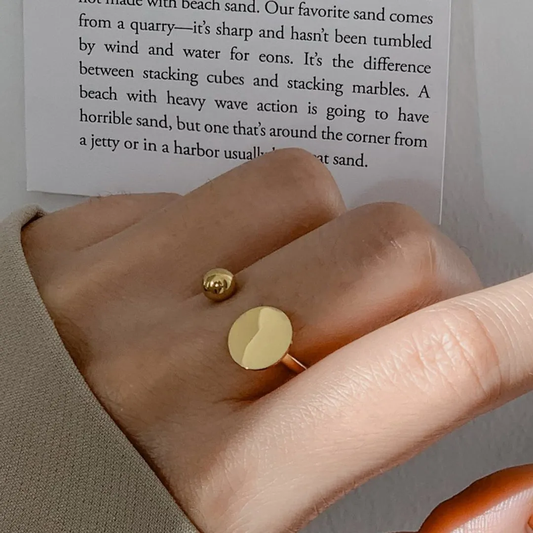 Open Sphere Ring