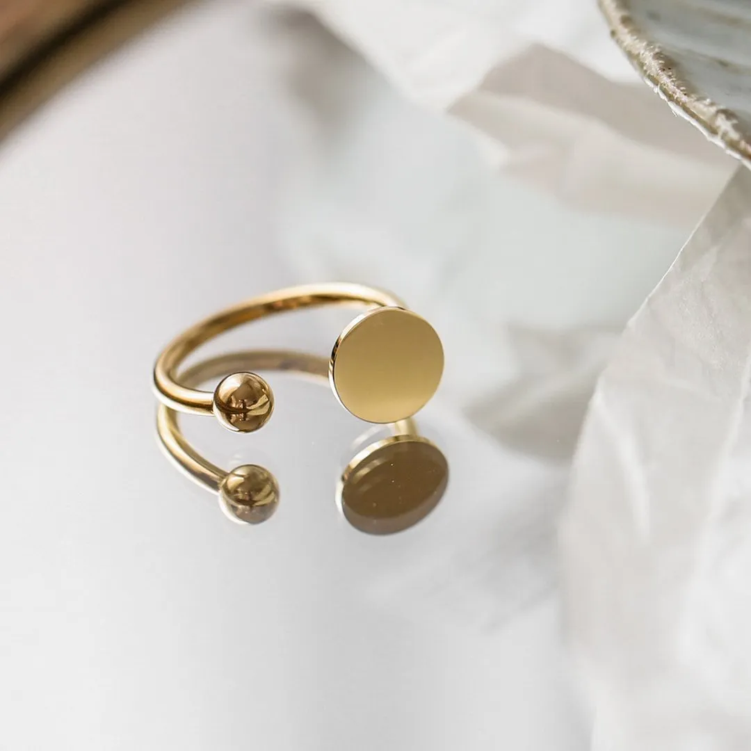 Open Sphere Ring