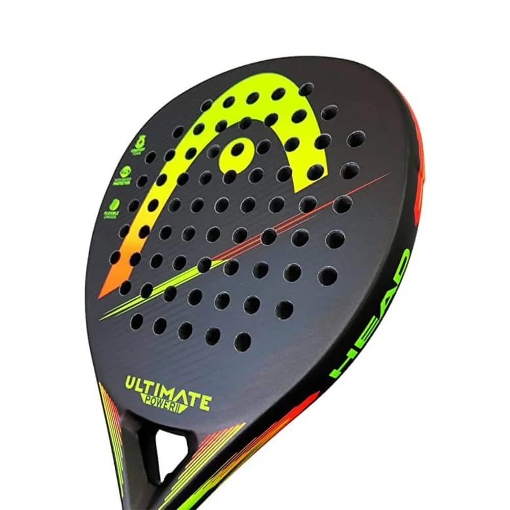 Pala Padel ULTIMATE POWER II CB NARANJA AMARILLO - Head