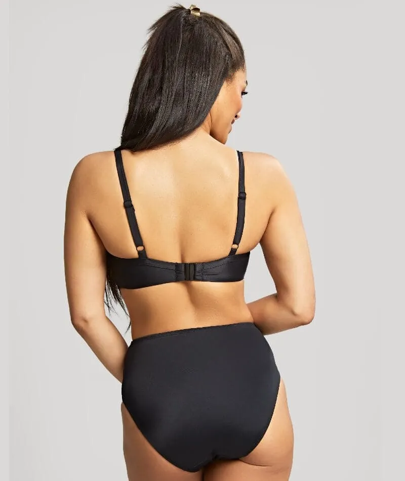 Panache Swimwear Serenity Plunge D-H Cup Bikini Top - Noir