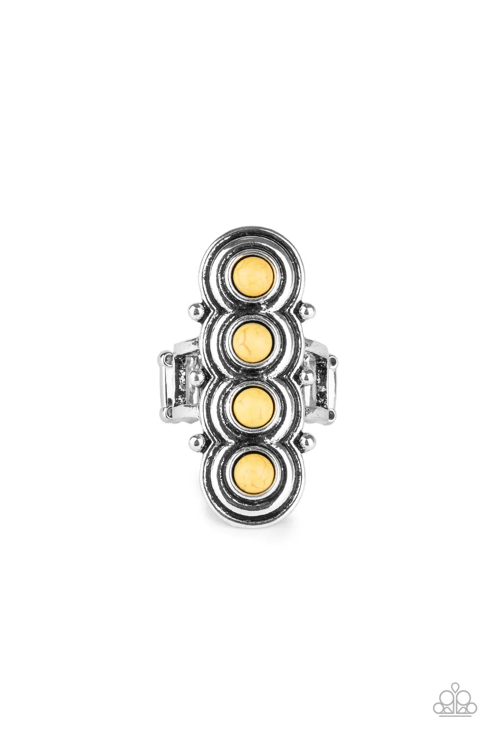 Paparazzi - Terra Trinket - Yellow Ring