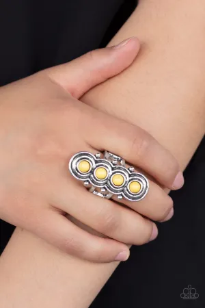 Paparazzi - Terra Trinket - Yellow Ring