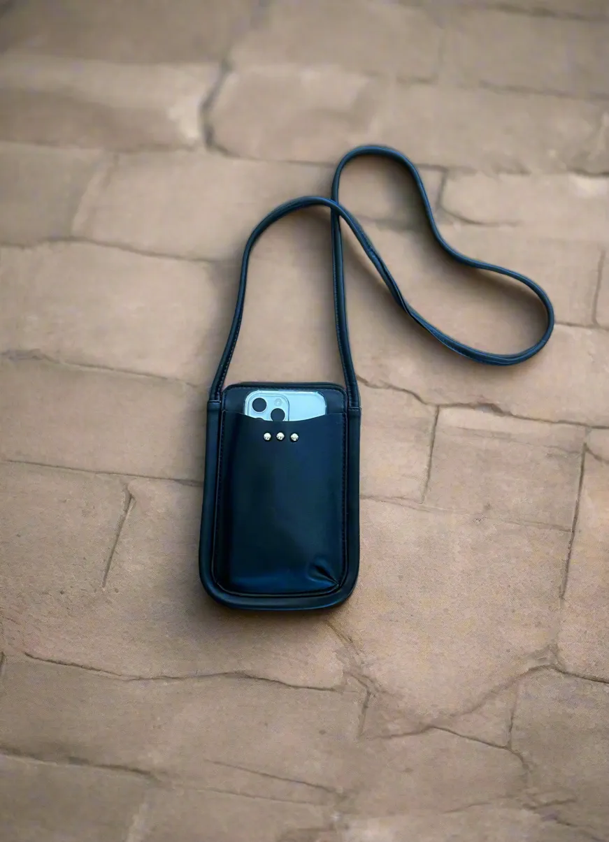 Parker Phone Crossbody Bag | Black