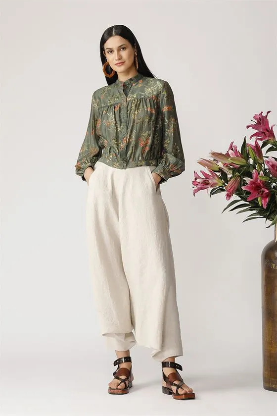 Payal Pratap   II   Morning Glory Holly High Neck Top