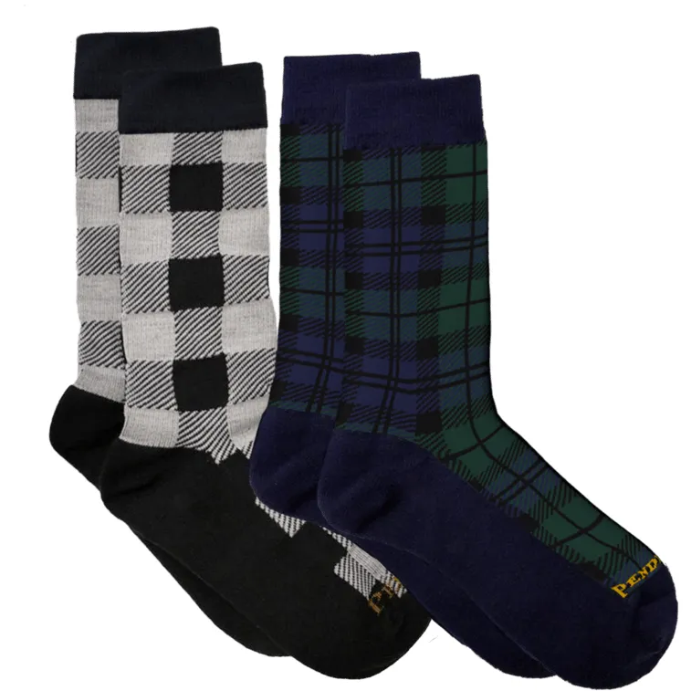 Pendleton Plaid 2-Pack Socks