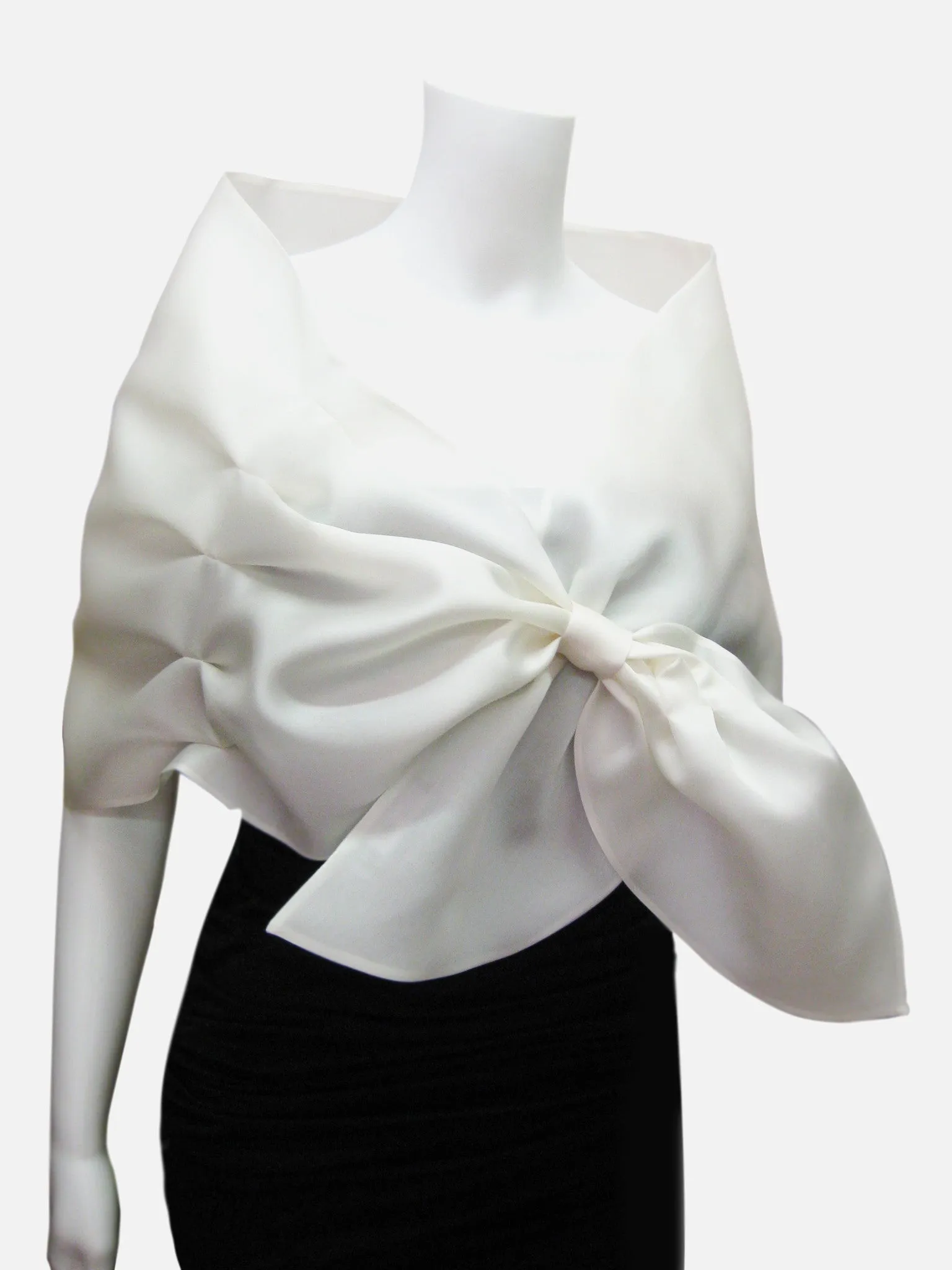 Pleated Bridal Wrap