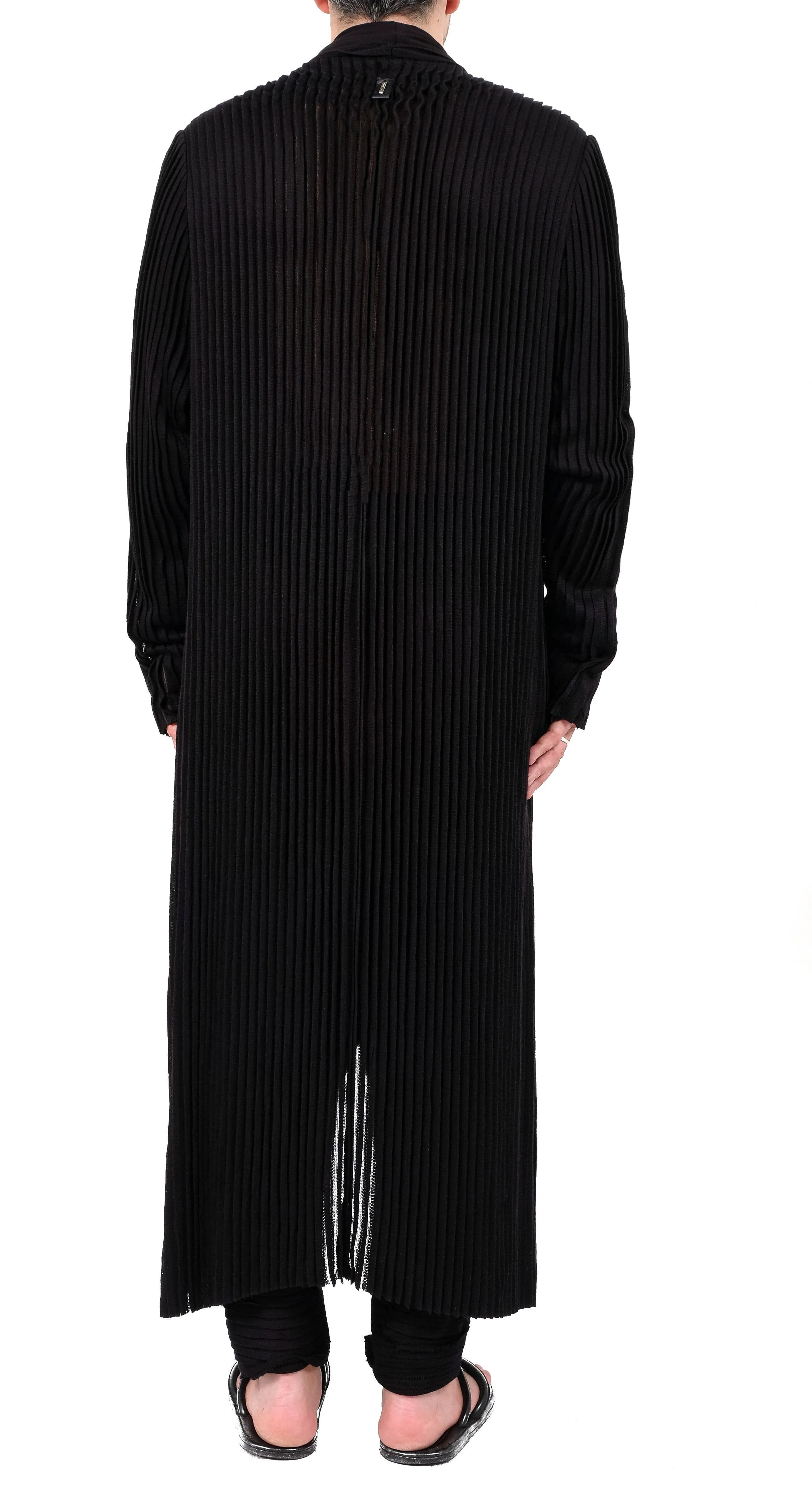 Pleated Viscose Robe