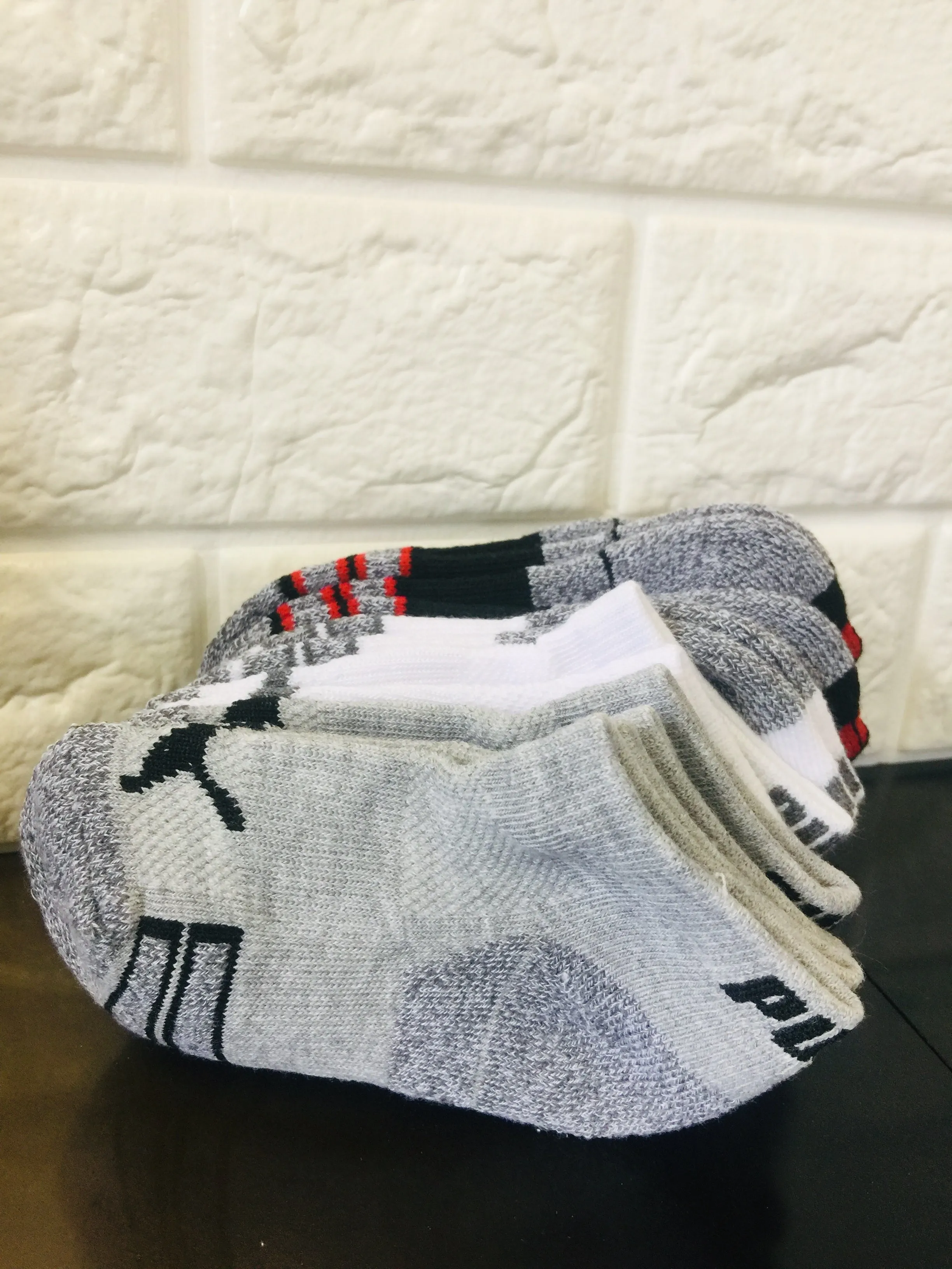 PUMA Toddler boys 6 Pack Boys' Low Cut Socks SOCK SIZE 5-6.5, SHOE SIZE 4-8.5!