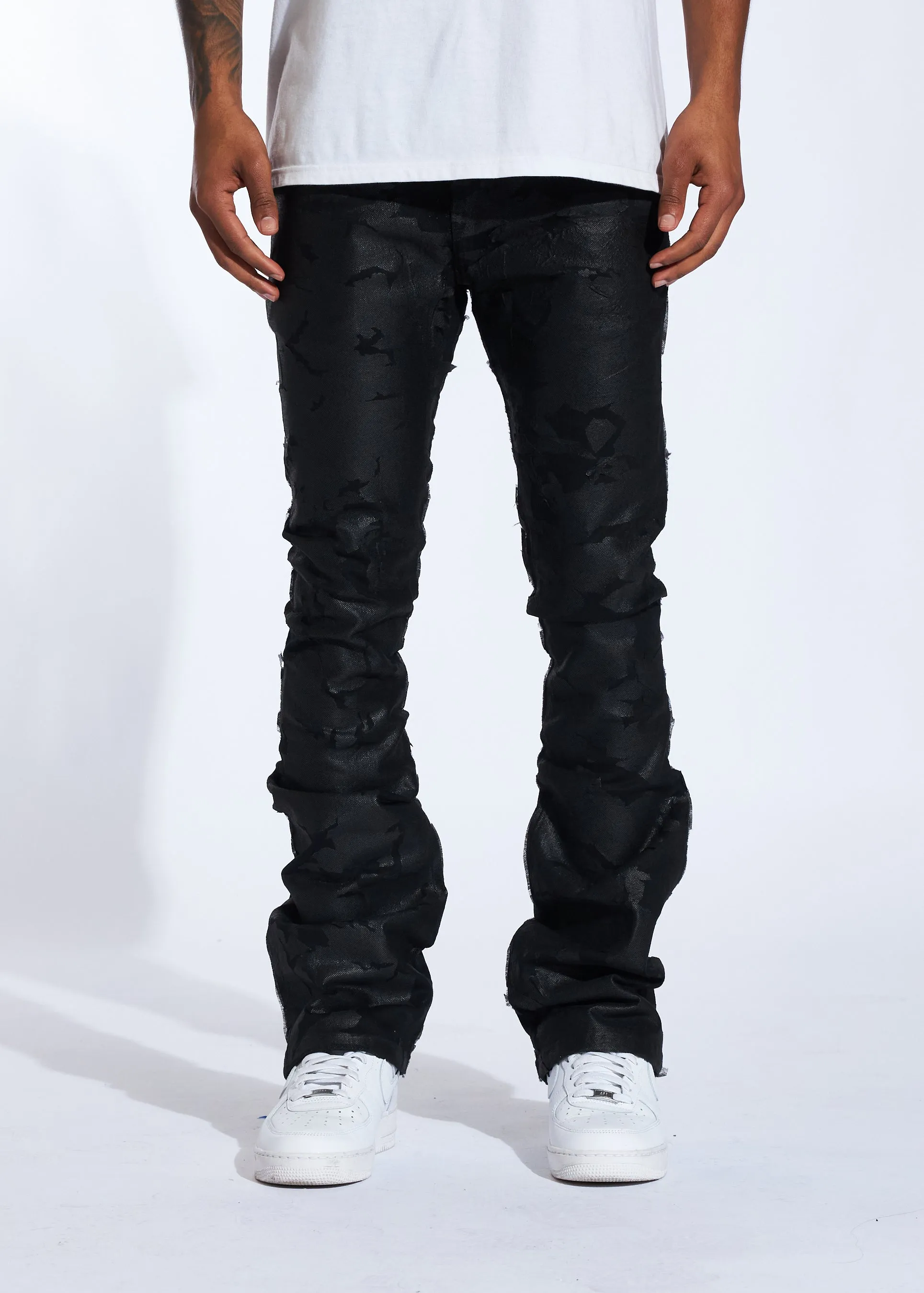 Raf Stacked Denim (Black Wax)
