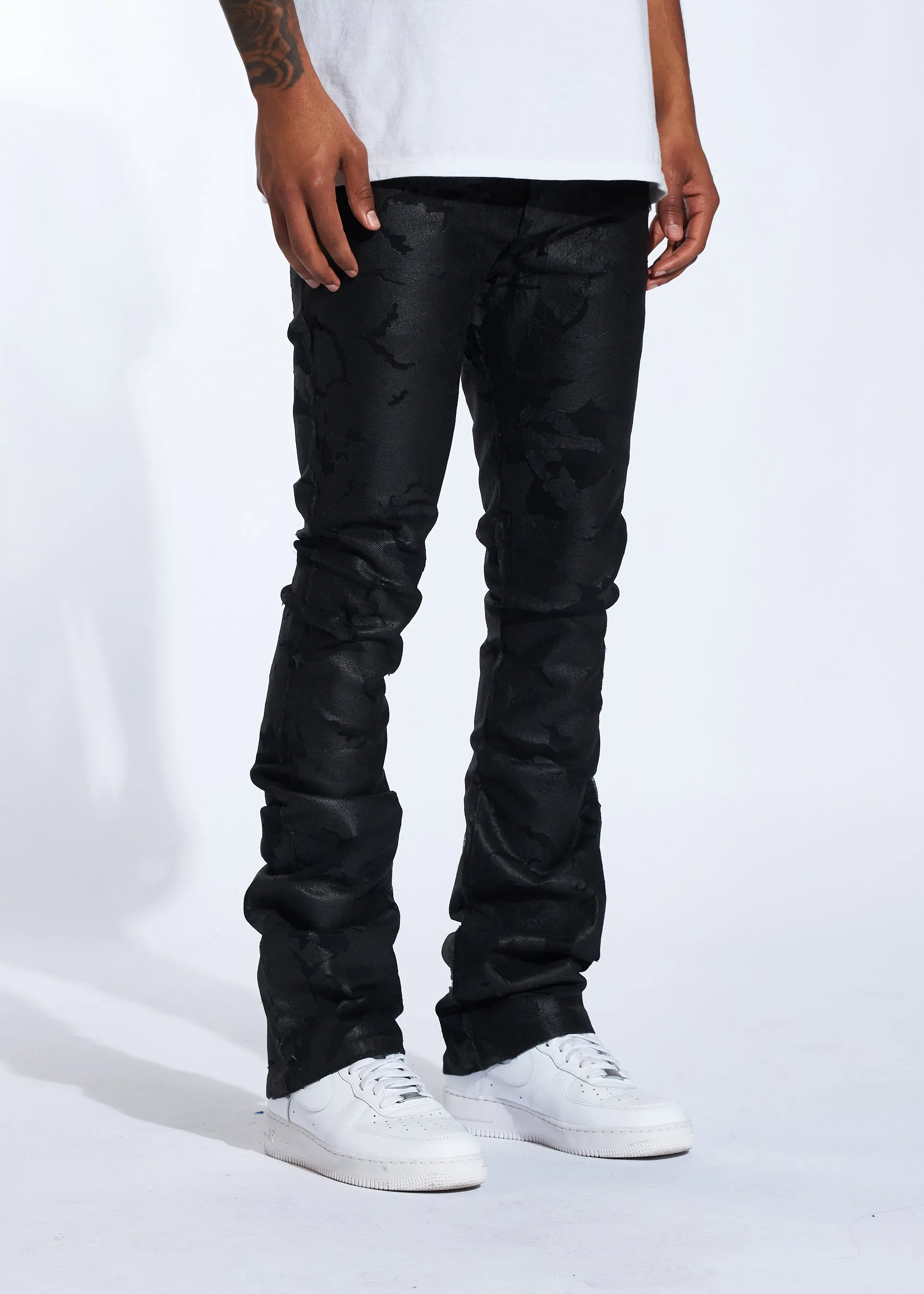 Raf Stacked Denim (Black Wax)