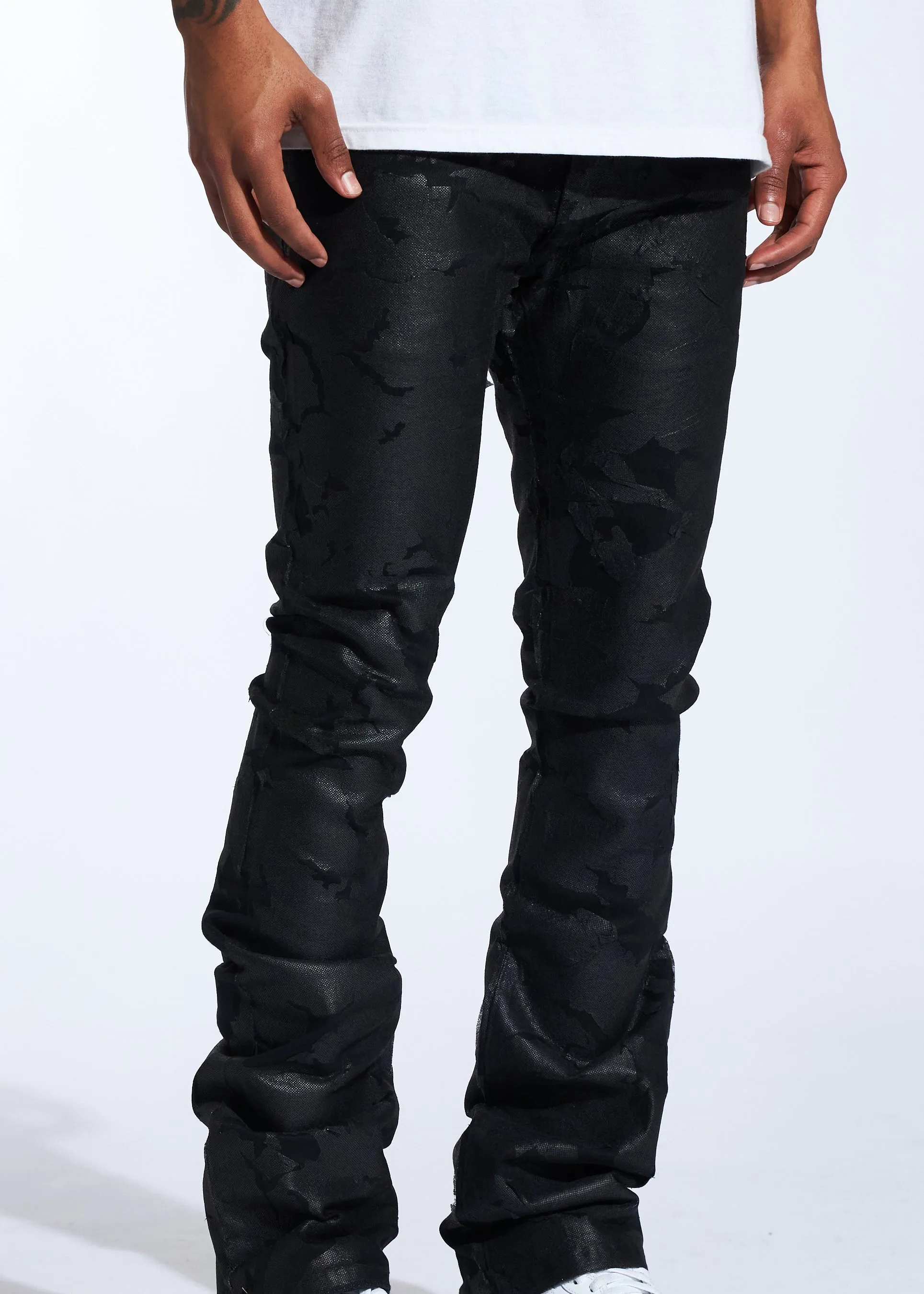Raf Stacked Denim (Black Wax)