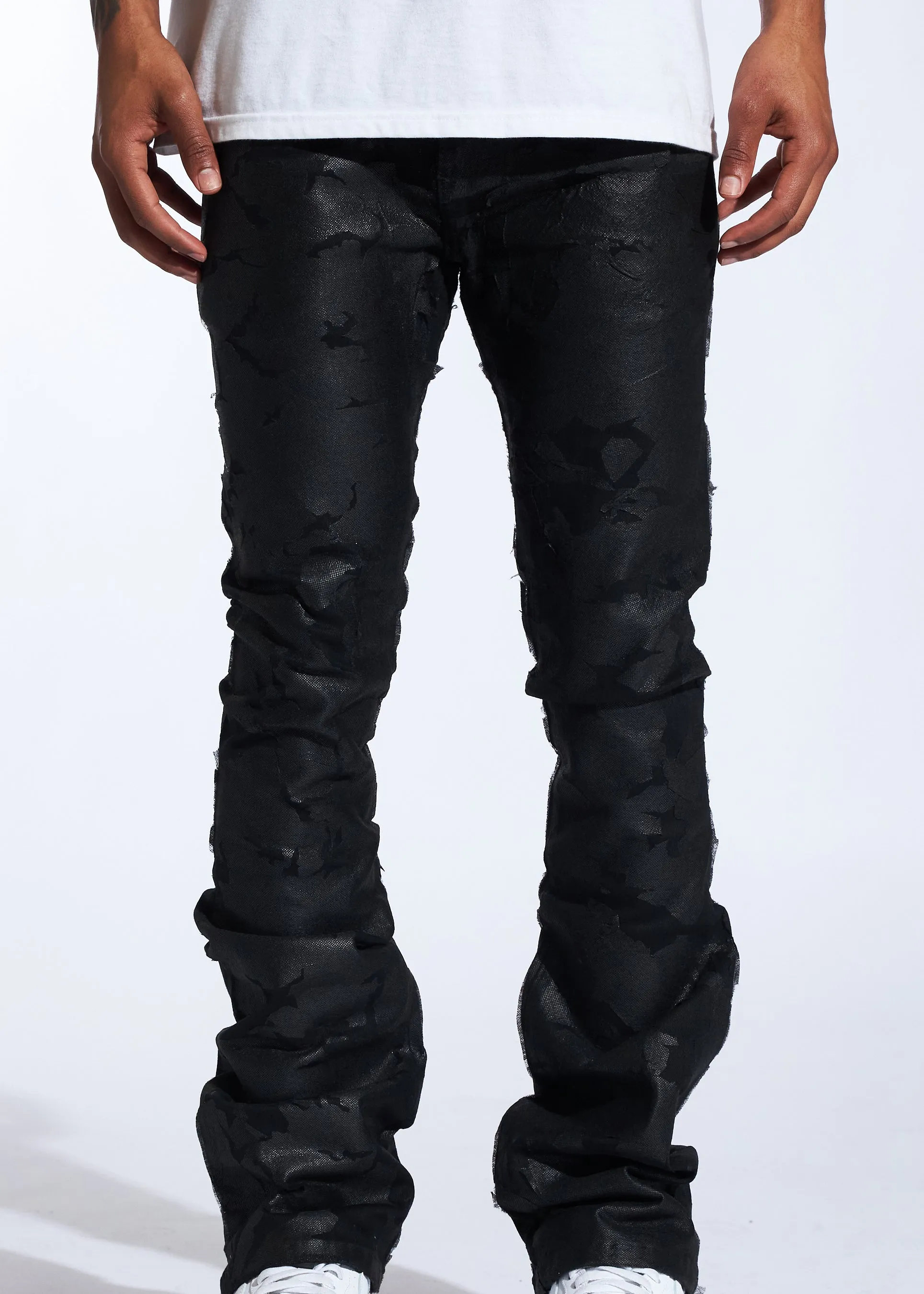 Raf Stacked Denim (Black Wax)
