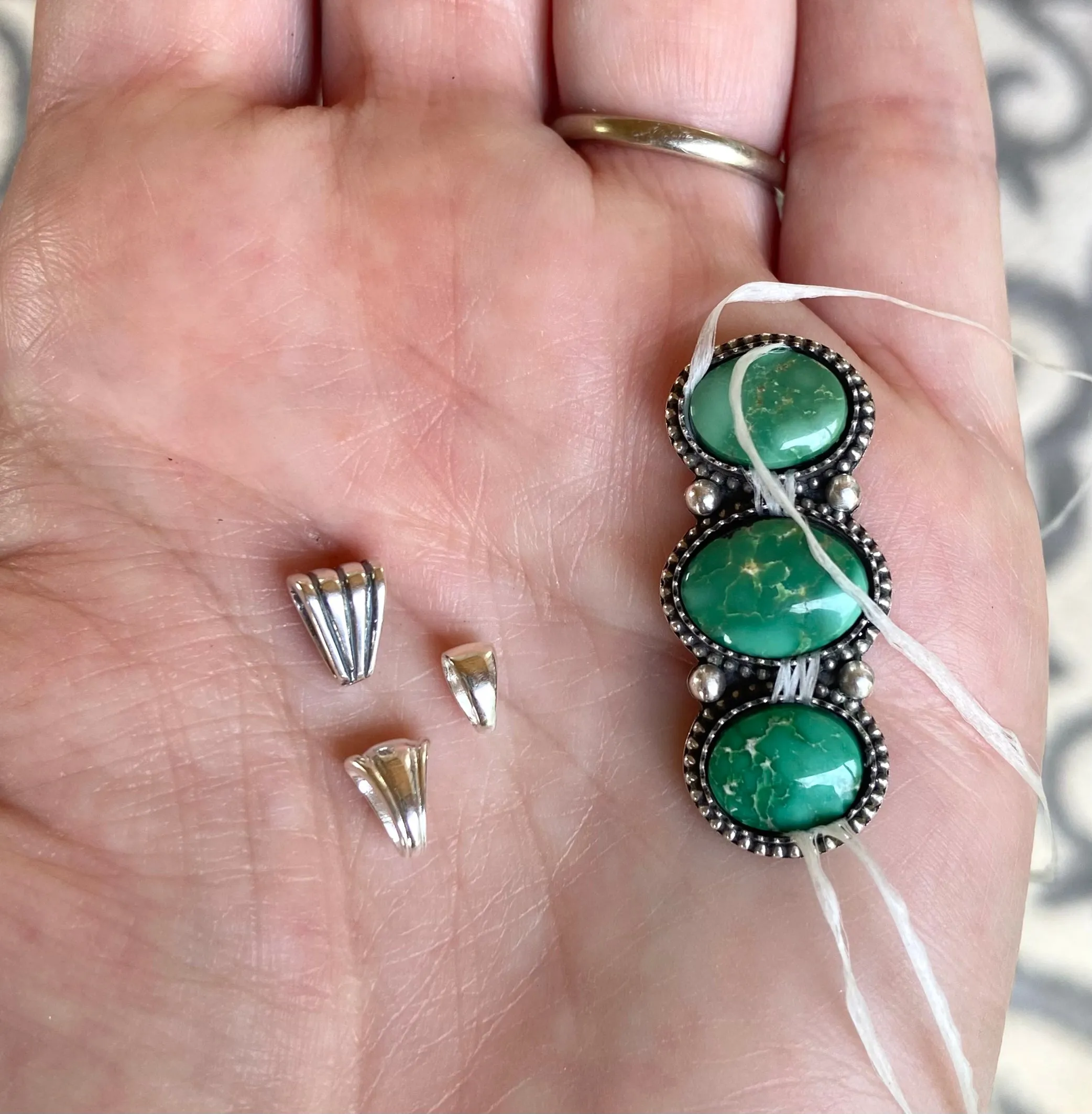 Reserved: Emerald Valley Pendant- Deposit