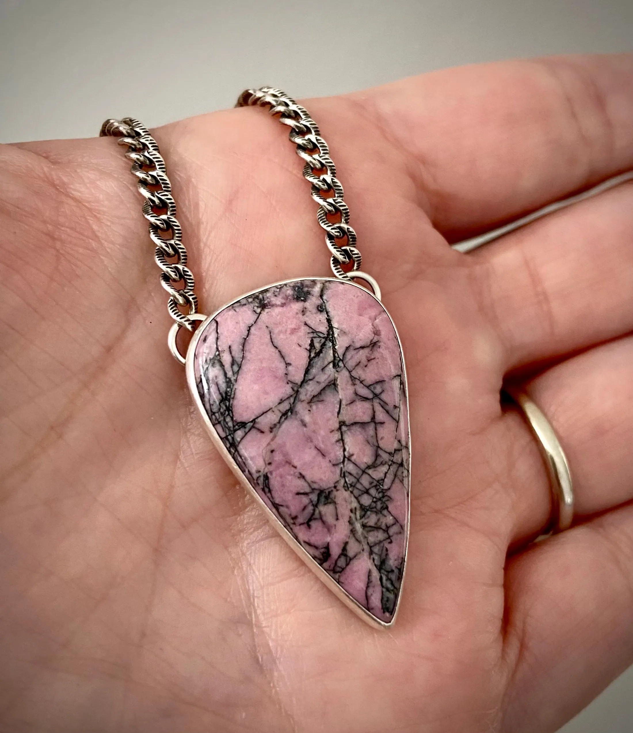 Rhodonite Necklace