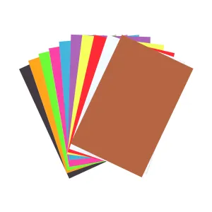 Ribra Eva Craft Adhesive Foam A4 Sheets Pack of 10