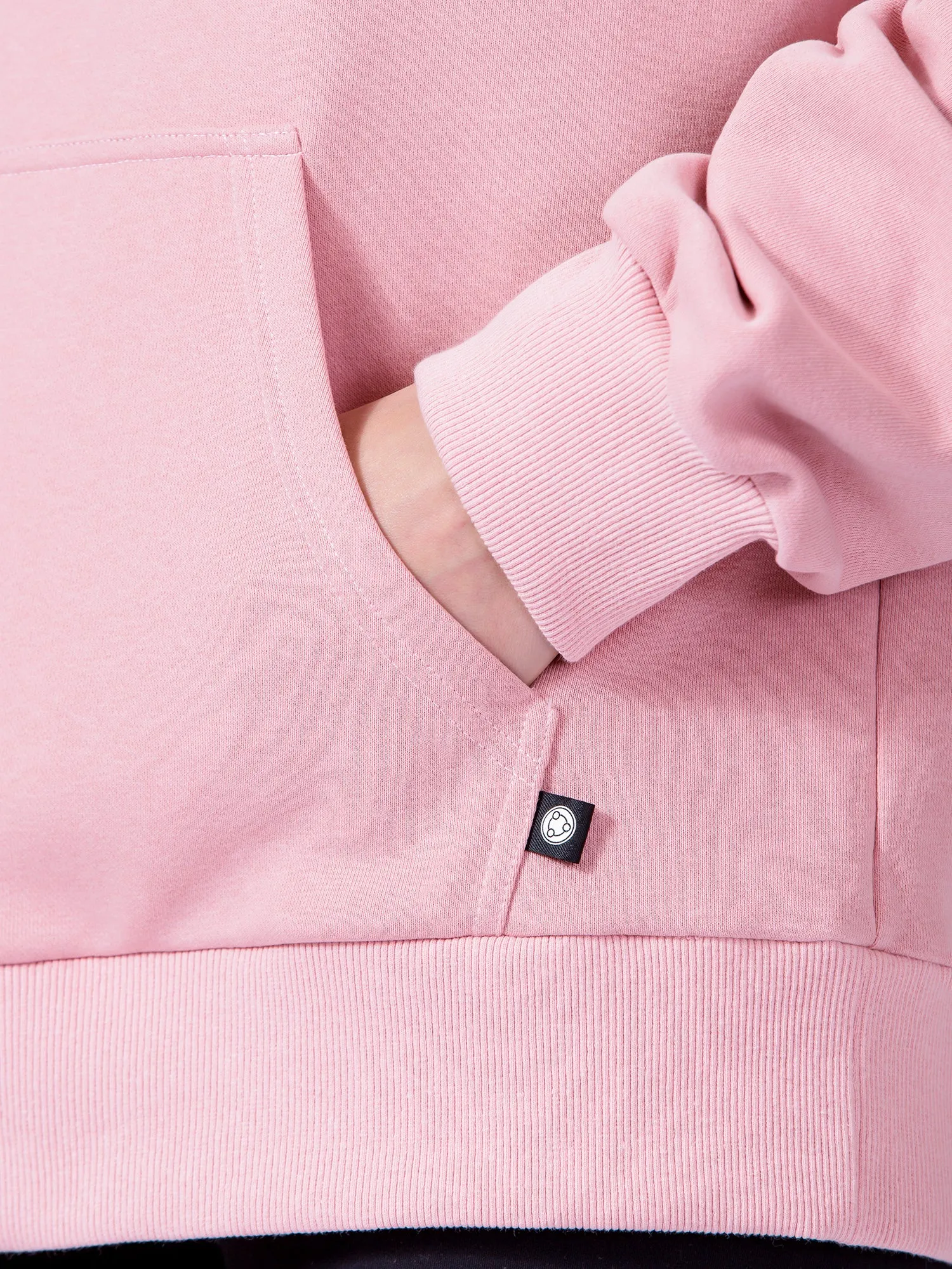 RUCHED RUNWAY HOODIE, PINK