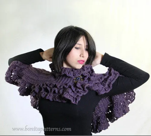 Ruffled Capelet