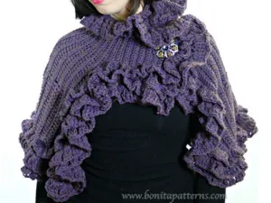Ruffled Capelet
