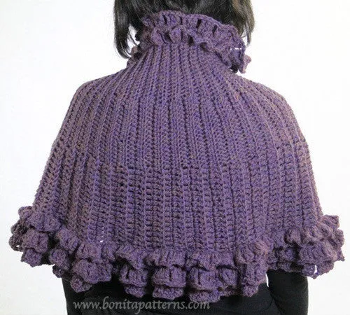 Ruffled Capelet