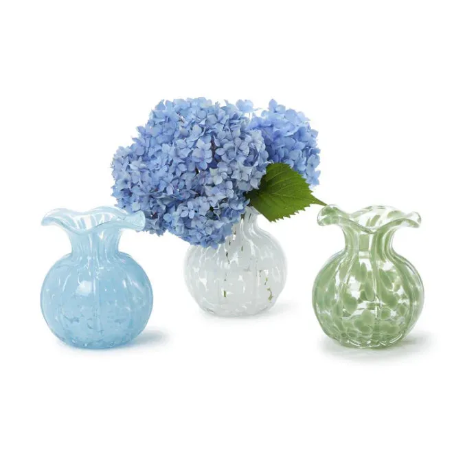 Ruffled Edge Vase- Assorted Colors