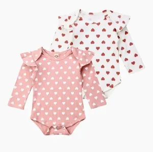 Ruffled Hearts Bodysuit