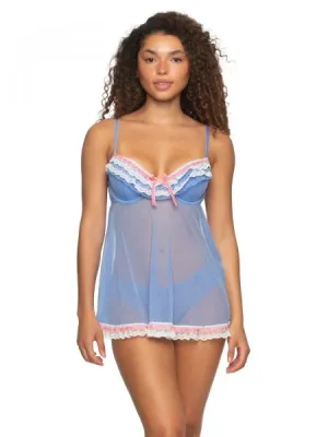 Ruffles Galore Babydoll - Persian Jewel -