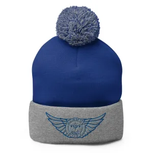 Runway Boyz Logo Pom-Pom Beanie