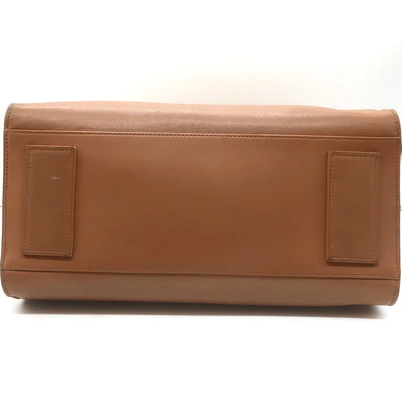 Saint Laurent Small Sac de Jour Tote Brown Leather Crossbody Bag