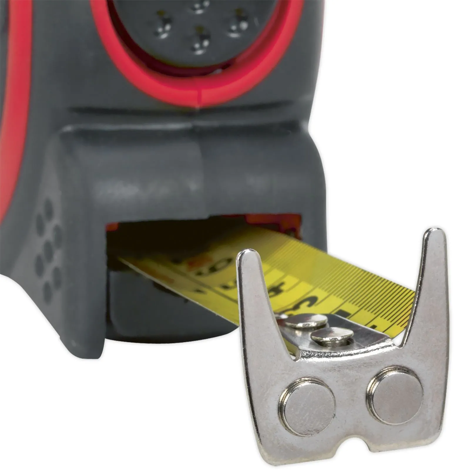 Sealey 5m or 8m Heavy Duty Tape Measure Rubber Body