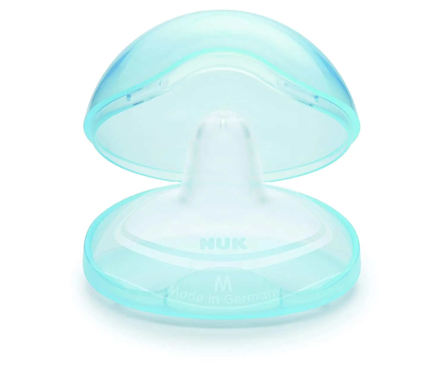 Silicone Nipple Shields with Storage Box, Pack of 2