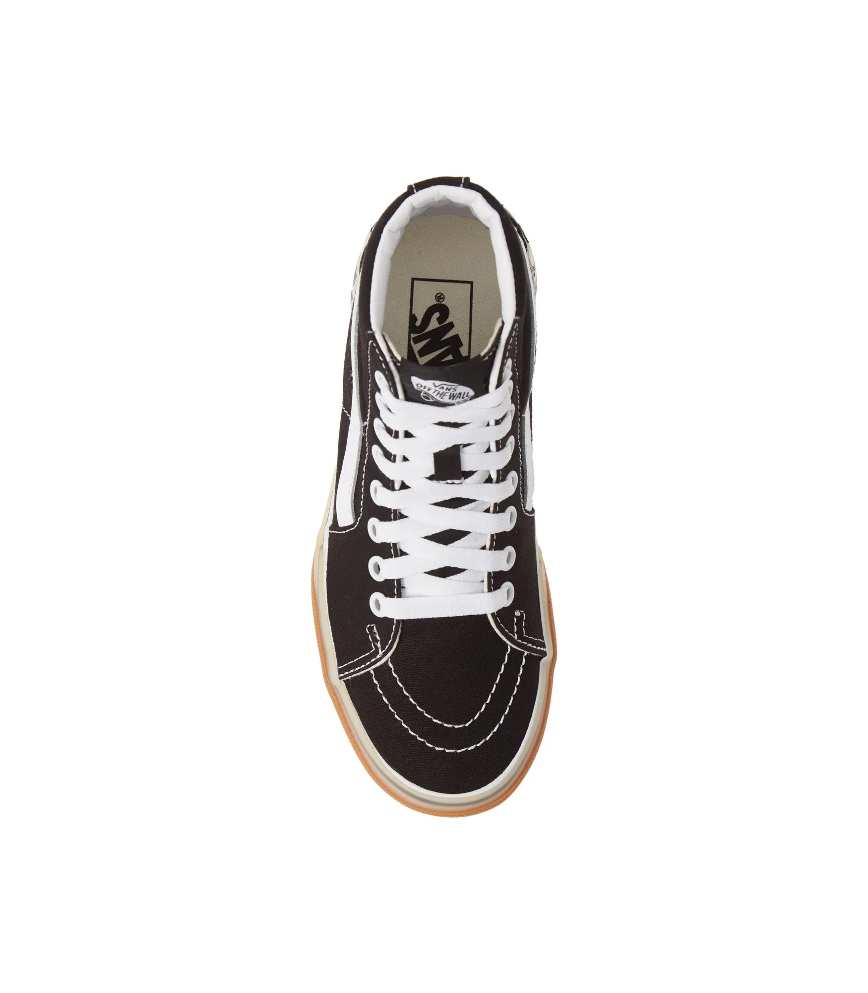 Sk8-Hi Stacked - Black/Checkerboard