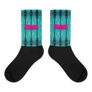 Socks (Unisex)(Dragonfly) RJSTH@Fabric#8 RJSTHW2021 RJS