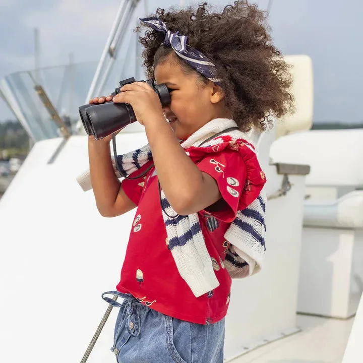 Souris Mini Ruffled T-Shirt- Child