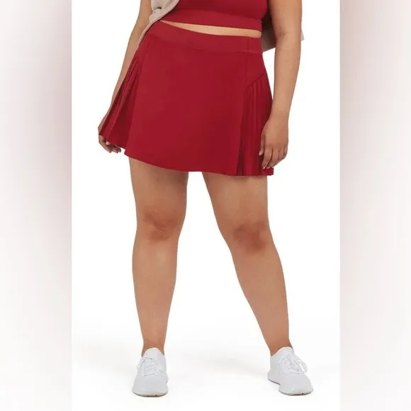 SPANX® Pleated Skort Sz S New