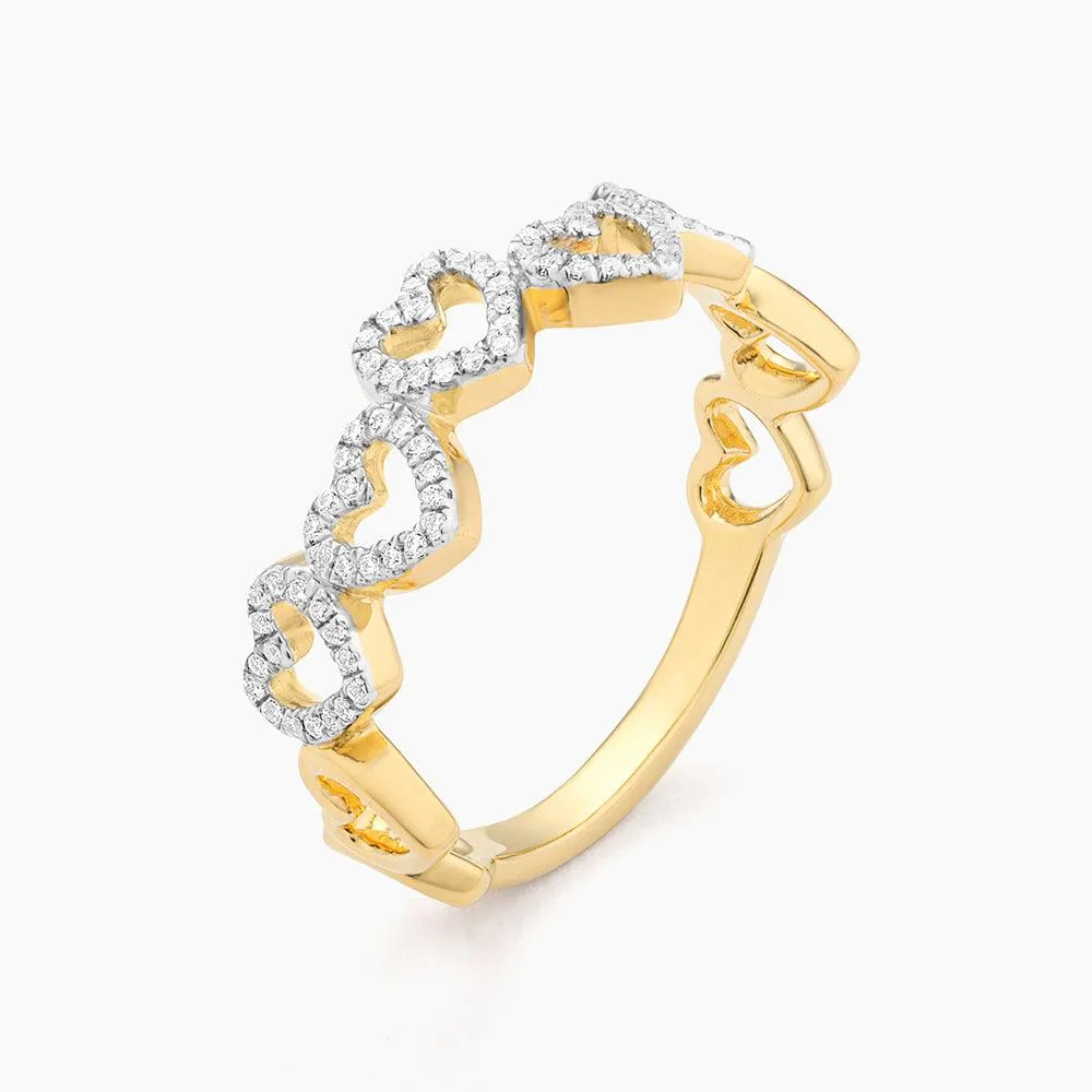 Spread Love Statement Ring