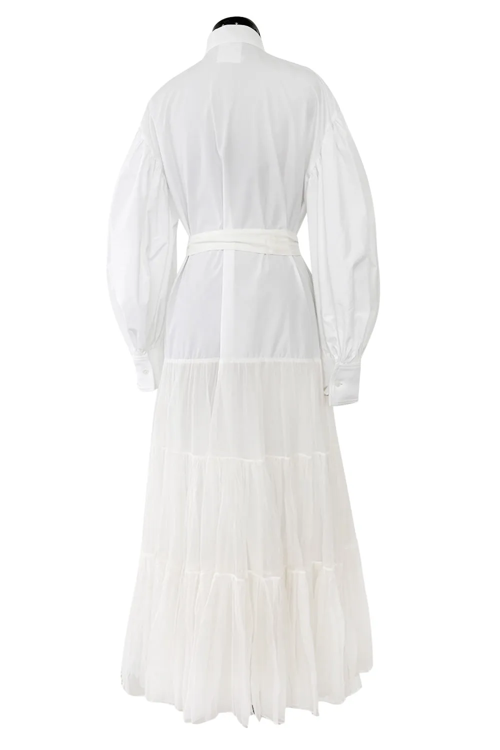 Spring 2020 Valentino by Pierpaolo Piccioli Runway White 'Le Blanc' Tuxedo Front Dress