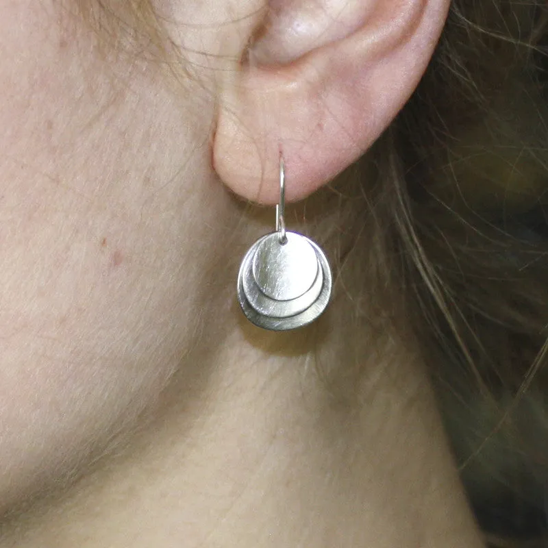 Stacked Disc Earring