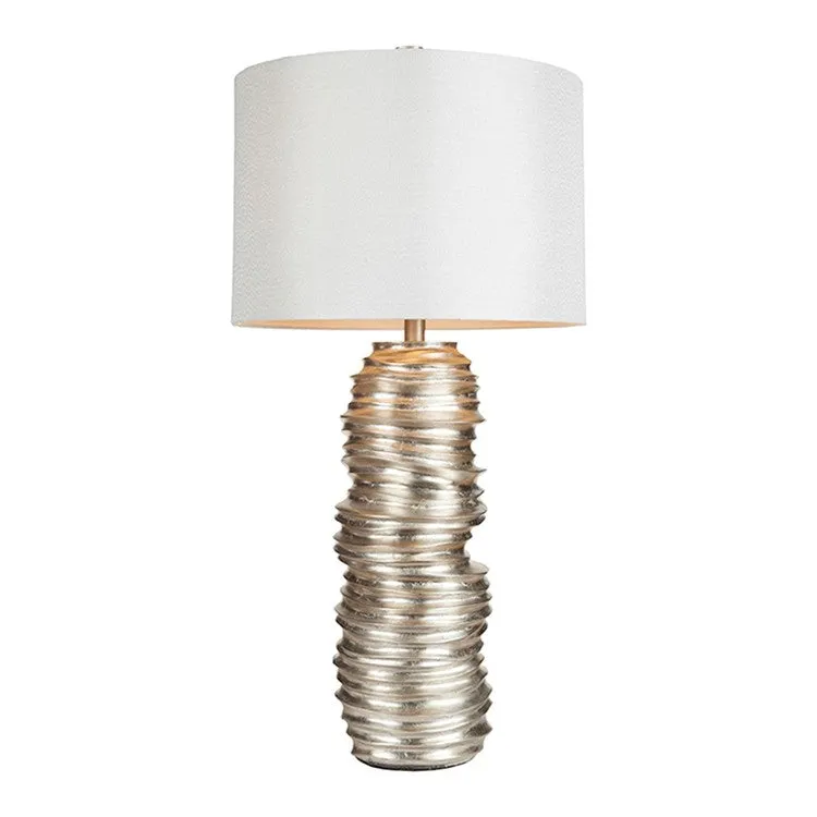 Stacked Lamp - Silver