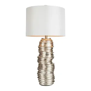 Stacked Lamp - Silver