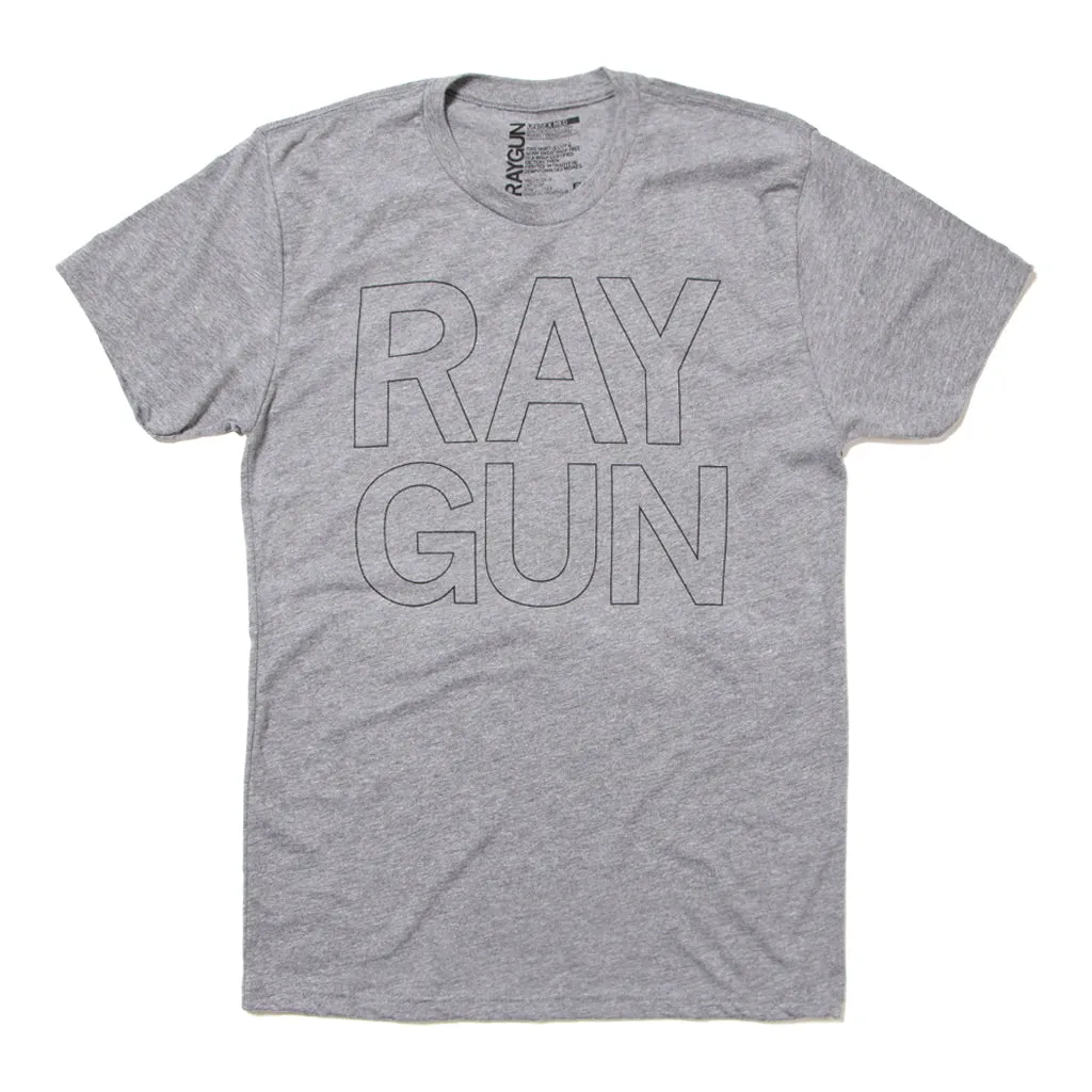 Stacked RAYGUN Text Logo Outline