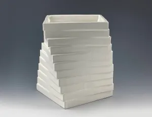 Stacked Spiral Vase